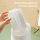 thumbnail image 4 of Vaso para bolígrafos organizador de escritorio giratorio de 360 grados | Portalápices de plástico multifuncional con compartimentos | Almacenamiento de papelería que ahorra espacio para suministros, 4 of 7