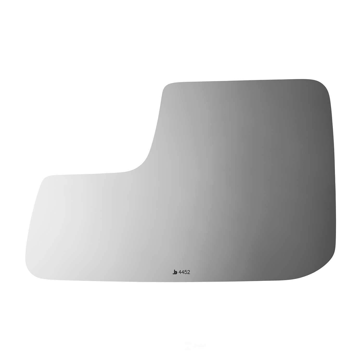 Burco Side View Mirror Replacement Glass - Clear Glass - 4452