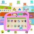 thumbnail image 3 of IWEGGO 7 in 1024 * 600 Child Parental Control Tablet, 32 GB, Android 12, Wi-Fi, Pink, 3 of 7