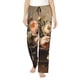 thumbnail image 1 of Fotbe Vintage Peonies Rustic Charm Pantalones de Pijama para Mujer, Pantalones de Dormir, Pantalones Pj con Cordón y Bolsillos-X-Large, 1 of 6