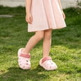 thumbnail image 2 of GPOECD Girls Clogs Summer Kids Sandals for Girls Breathable Outdoor On Footwear for Daily Play and Warm Weather Kids Slippers 3-12Y Pink,4.5-5 Years, 2 of 5