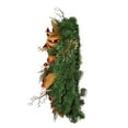 thumbnail image 4 of Kurt Adler 30-Inch Unlit Red & Gold Poinsettia Wreath, 4 of 4