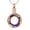 Rose Gold, variant on Crystal Circle of Life Memorial Pendant Cremation Jewelry Urn Necklace for Ashes Memorial Pendant Loved Ones Eternity Keepsake for Women Men