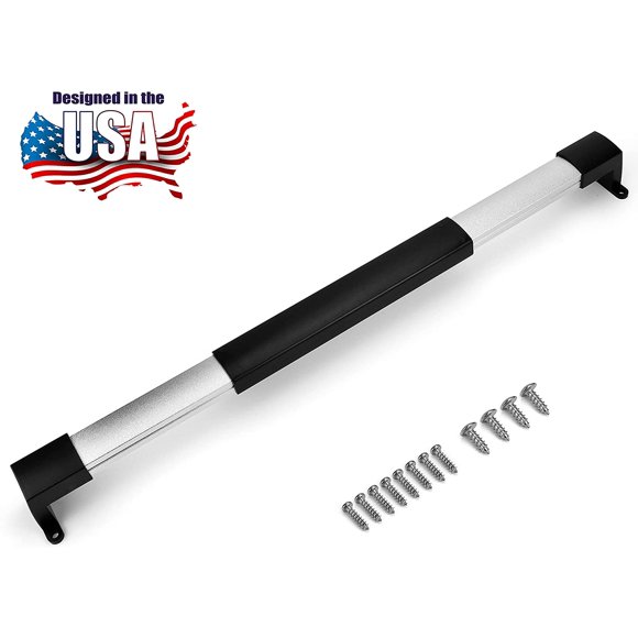 Camp'N Universal RV Screen Door Cross Bar, Handle. Adjustable from 21 5/8" to 28 5/8". Fits Most Common Travel