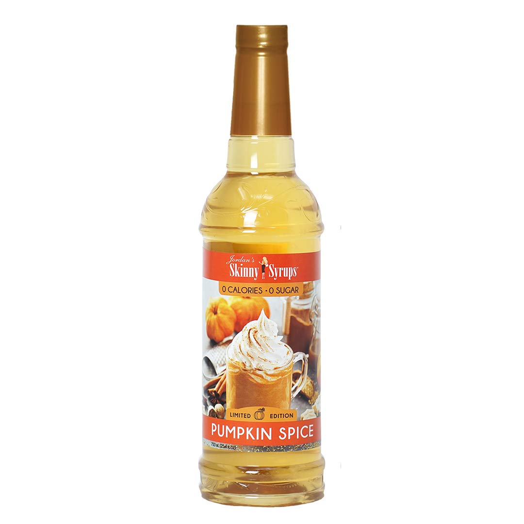 Jordans Skinny Syrups Sugar Free, Pumpkin Spice, 25.4 Ounce (Pack of 6