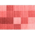 thumbnail image 1 of Ahgly Company Indoor Rectangle Checkered Red Modern Area Rugs, 8' x 10', 1 of 4