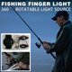 thumbnail image 4 of Linterna de mano para pesca nocturna | Luz recargable de muñeca | Resistente al agua IPX4 para deportes al aire libre, acampada y emergencias, 4 of 6