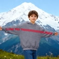 thumbnail image 2 of I Love You This Much Boys Hoodie Long Sleeve Pullover Hoodies Top Creative Hug Design Oversized 7-8 Years Boy Clothes, 2 of 5