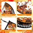 thumbnail image 5 of Orange Christmas Tree Skirt 36 Inch Reversible Halloween Thanksgiving Double Side Print Tree Skirt Fall Christmas Tree Skirt for Party Indoor Outdoor, 5 of 6