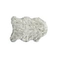 thumbnail image 1 of H-Luxe 2'X3' Gordon Faux Sheepskin Rug, 1 of 4