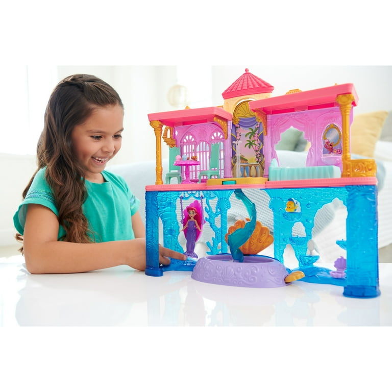 Free Shipping! Disney Princess Toys, Ariel's Stacking Castle