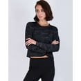 thumbnail image 2 of Real Essentials 5 Pack: Women's Dry Fit Crop Top - Long Sleeve Crew Neck Stretch Athletic Tee (Available in Plus Size), 2 of 7