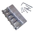 thumbnail image 4 of Puente de bajo de 5 cuerdas con tornillos, piezas de repuesto para bajo resistentes y duraderas, accesorios para instrumentos de 5 cuerdas, 4 of 9