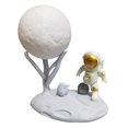 thumbnail image 2 of Astronauta Luna Luz nocturna Recargable Astronauta Adornos Atenuación continua (G) Likrtyny Para estrenar, 2 of 6