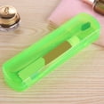 thumbnail image 4 of opvise Protable Outdoor Travel Toothbrush Tooth Paste Storage Container Box Holder Light Pink, 4 of 8