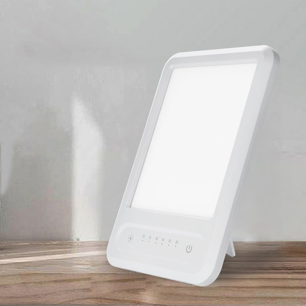 Light Therapy Lamp, Ultra-Thin UV-Free LED Sun Lamp with 
