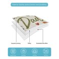 thumbnail image 4 of Quilt King Size Bedding Set, Happy Father's Day Reversible Summer Quilt 3 Pieces, Summer Botanical Leaves Birds Lightweight Bedspreads Coverlets with 2 Pillow Shams for All Seasons, 4 of 5