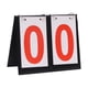 thumbnail image 2 of Marcador de mesa Scorekeeper voltea hasta 99 puntos Tablero de puntuación para competencia, Blanco, 2 of 9