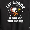 thumbnail image 3 of Peanuts - 1st Grade Is Out of this World - Toddler And Youth Crewneck Fleece Sweatshirt, 3 of 6
