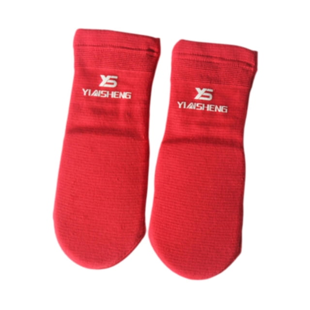 relayinert Muay Thai Ankle Support Wraps Ankle Protector for Sparring Grappling Kicking Blue M Red M