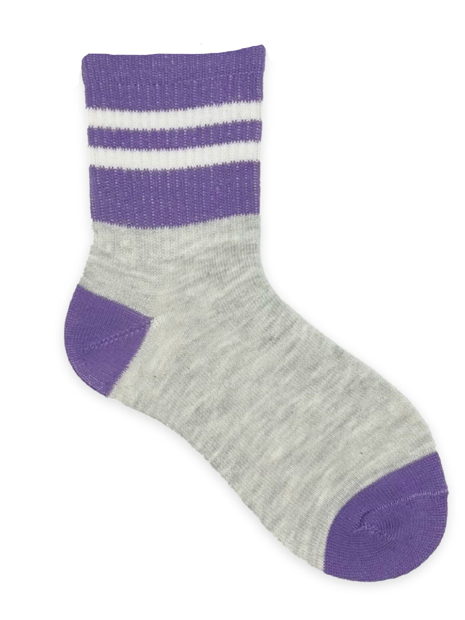 Wonder Nation Girls Mid-Crew Vibes Socks, 10-Pack, Sizes S-L