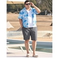 thumbnail image 6 of PULI Men’s Big & Tall Golf Shorts 10" Inseam Stretch Quick Dry Waterproof Lightweight Hiking Casual Shorts, 6 of 6