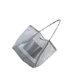 thumbnail image 2 of ZheElen Beach Bags Mesh Shoulder Tote Transparent Bathing Swimming Bag Outdoor Handbag Multi-function Durable  American Style Lady Black Gray, 2 of 6