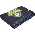 thumbnail image 6 of University of Rochester Logo Fleece Blanket, Very Soft Microfiber Flannel Blanket for Couch Warm and Cozy for All Seasons, 6 of 6
