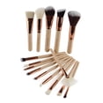 thumbnail image 2 of 15 Unids / set Mujeres Belleza Cepillo de Maquillaje Multipropósito de Ojos Ceja Base Blush Brushes Set Jinwen Cepillo cosmético, 2 of 5