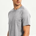 thumbnail image 6 of DIOAZUD Men's Raglan Short Sleeve Basic Tees Solid Color Lightweight Casual Summer Tops Crewneck T-Shirts for Daily Wear, 6 of 7