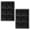 Charcoal, variant on Tovolo King Cube Ice Trays Pack of 2, 12 Large 2 In Cubes, Stratus Blue