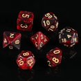 thumbnail image 3 of Dados poliédricos para entretenimiento de fiesta, suministros de juego de mesa, estilo cielo estrellado, ilusión de Color, 4/6/8/10/12/20, 3 of 4