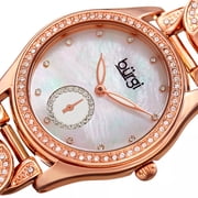 Women's Swarovski Crystal Rose-Tone Link Chain Bracelet Watch