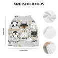 thumbnail image 6 of Haiem Funny Animals Series Baby Nursing Cover & Nursing Poncho - Multi Use Cover for Baby Car Seat Canopy, Stroller Cover, 360°Full Privacy Breastfeeding Coverage, 6 of 9