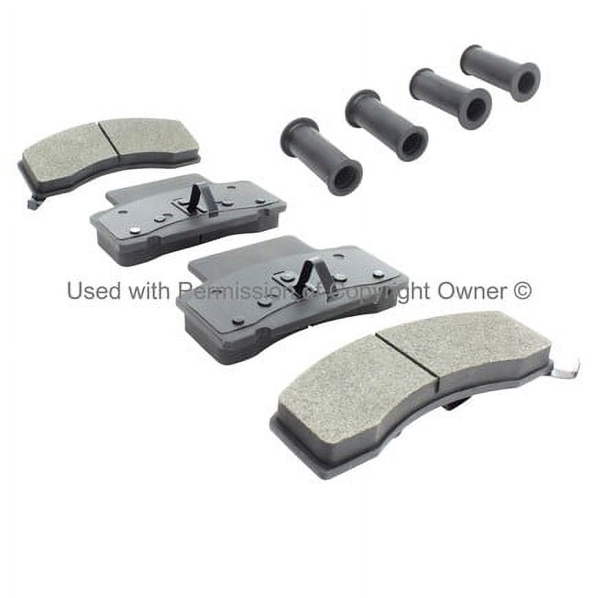 Mpa Electrical 1003-0459M Quality Built Disc Brake Pad Set   Black Series,