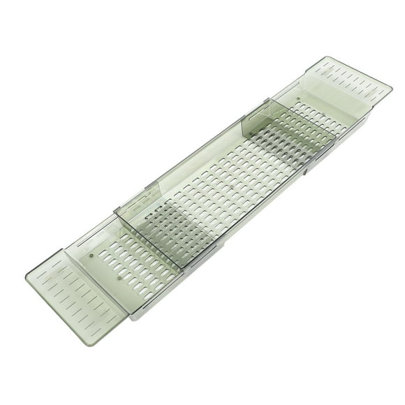 Bathtub Tray, Bathtub Caddy Tray, Expandable Bath Tray, Bath Tub Tray, Drain Bath Shelf with Non Slip Handle for Bathroom, Fits Most Bath Tubs