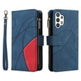 thumbnail image 5 of Designed for Samsung Galaxy A23 5G, Wallet Cases Zipper Leather Card Slot Flip Magnetic Phone Cover Compatible with Samsung Galaxy A23 5G Wrist Strap Kickstand Stand Purse,Blue, 5 of 8
