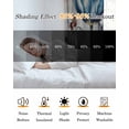 thumbnail image 5 of Colorful Tulips Blackout Curtains for Bedroom Living Room Darkening Curtains 90 Inch Spring Pastoral Flowers Retro Butterfly Black Out Window Curtain Privacy Window Treatment Grommet Drapes 52"x90"x2, 5 of 9