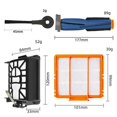 thumbnail image 4 of 11pcs Replacement Parts For Shark Ai Av2501s Av2501ae Rv2502ae Rv2520aous Accessories Kit With Main, 4 of 5