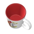 thumbnail image 3 of Taza de cerámica de Las Chicas Superpoderosas para hombres y mujeres, linda taza de café y agua para las vacaciones de Navidad, diseño único con asa para la oficina en casa, taza de café y té, 3 of 5