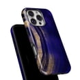 thumbnail image 6 of DesignSkinz Scratch-Resistant Hard Slim Case Compatible with iPhone 12 Pro Max (Compatible with MagSafe) - Vivid Agate Vein Slice Blue V2, 6 of 9