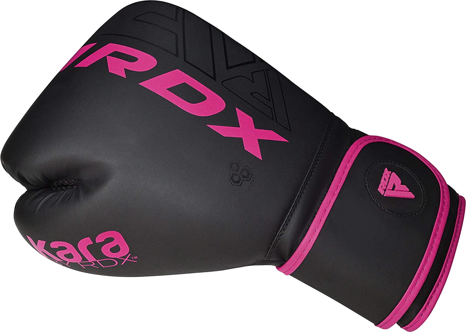 RDX Boxing Pads and Gloves Set, Maya Hide Leather KARA Hook and Jab Curved Focus Mitts with Punching Gloves for MMA, Muay Thai, Kickboxing Coaching, Martial Arts.