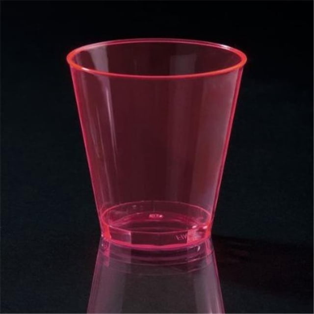 Fineline Settings 402-RD Rouge 2 Oz. Verre à Shot