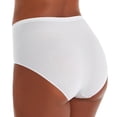 thumbnail image 4 of Women's Bali DFAK88 Comfort Revolution Microfiber Brief Panty - 3 Pack (Black/White/Excalibur 6/7), 4 of 4