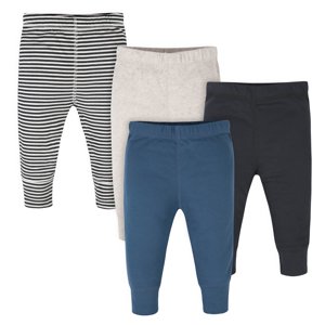 Onesies Brand Baby Boys Pants, 4-Pack, Newborn-12M