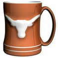 thumbnail image 3 of Texas Longhorns Coffee Mug 14oz Sculpted Relief, 3 of 3