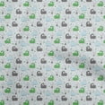 thumbnail image 1 of oneOone Cotton Jersey Green Fabric Asian Kaawaii Llama With Cactus Quilting Supplies Print Sewing Fabric By The Yard 58 Inch Wide, 1 of 4