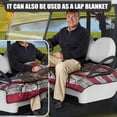 thumbnail image 5 of Whosucclay American Deer Art Easy Remove Golf Cart Seat Protector Breathable for Club Car Yamaha EZGO Icon, Elastic Golf Cart Seat Cover, 5 of 7