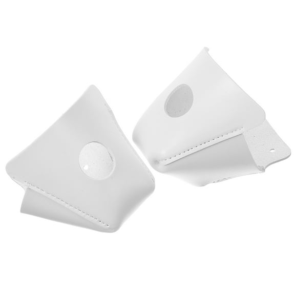 GOOHOCHY  Roller Skate Head Cover Skating Inline Skates Toe Covers White