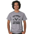 thumbnail image 4 of Us Air Force USAF Power Wings Logo Men's Graphic T Shirt Tees Brisco Brands 2X, 4 of 5